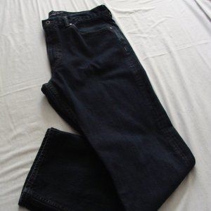 Men's BANANA REPUBLIC Black Wash "STRAIGHT" Jeans Sz 36 x 34